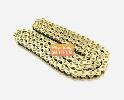 Sên 428H 10 ly xe máy Ex 135-150 Winner Raider sonic Wave Sirius... 10 ly 428H màu vàng dùng cho mọi loại xe