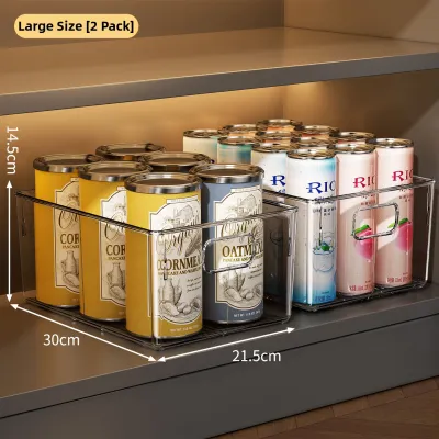 Kaman | Transparent Drawer-Type Organizer for Snacks and Miscellaneous Items Storage Box