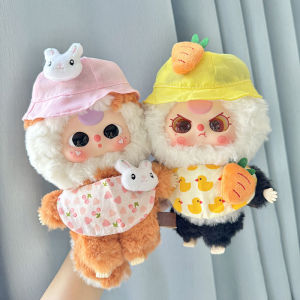 [Baby clothes only] 20cm baby three-year-old baby doll clothes three generations of big cute series plush doll clothes small yellow duck saliva towel