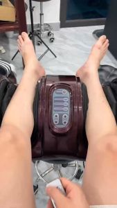 [Có điều khiển] Máy massage chân Foot Massager thư giãn ngủ ngon nhiều chế độ xoa bóp