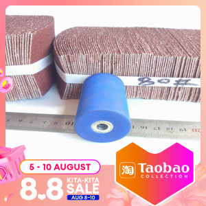 Genuine Nami Sponge Wheel Roller Round Sand Barrel Sand Paper Column Angle Grinder Scraper Tool Accessories