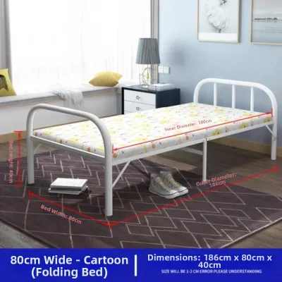 Lingyin | Single Bamboo Wooden Foldable Multipurpose Bed for Summer