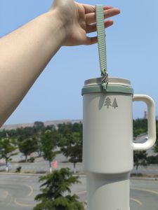 Portable Silicone Hand Carry Rope for Souper Mega Mug Outdoor Hanging Strap Shoulder Bag Suitable for Everyone