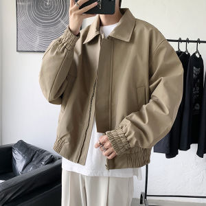 Japanese Style Stand-up Collar Jacket Male Spring & Fall New Arrival Pilot Shell Jacket Suit Hiphop Trendy Handsome Tops