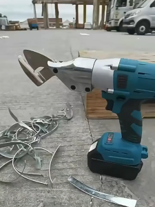 【Local shipping】UNICORN 21V Brushless Electric Iron Sheet Shears Cordless Iron Steel Scissors Sheet Metal Cutter Power Tool