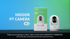 Jaify M2-3MP Smart Indoor CCTV PTZ IP Camera 2K+ - Kamera Keamanan