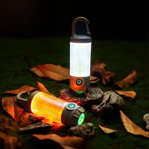 Rechargeable LED Mini Camping Flashlight: A Portable Outdoor Light with 6 Modes