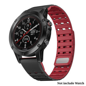 Magnetic Silicone Strap for Garmin Fenix E/8 47mm/7/6/5 Quick Fit Band for Garmin Forerunner 965/955/Epix2/Approach S70 47mm