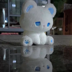 ตุ๊กตาสัตว์นุ่มตุ๊กตา 16cm น่ารัก อีโม แมวสีดําของเล่นตุ๊กตา ของขวัญสุดพิเศษสำหรับสาวๆ