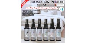 20ml Linen spray cutton Semprotan Pengharum Ruangan Linen Organik dengan Formula Pembasmi Tungau Anti Kutu