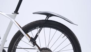 ROCKBROS บังโคลนหน้าสำหรับจักรยาน MTB การปรับกลยุทธ์ บังโคลนหลังด้านหน้า สร้างความยืดหยุ่นสูง