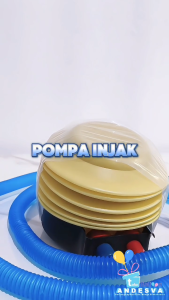 pompa balon INJAK / pompa balon foil / pompa balon latex / foot manual pump / pompa balon kaki