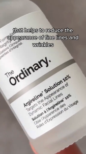 The Ordinary Argireline Solution 10% Firming Lifting | Peptide Facial Serum For Wrinkles & Fine Lines - 30ml