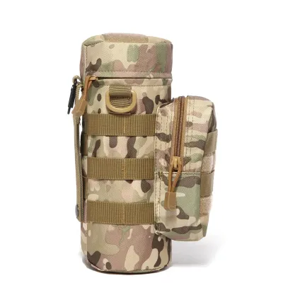 Túi Đựng Bình Nước Molle Kettle Carrier Ngoài Trời Túi Đựng Chai Nước Cho Du Lịch Cắm Trại Đi Bộ Đường Dài Đạp Xe Câu Cá Săn Bắn - 1.5L