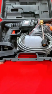 REAIM Wireless Cordless Car Washer  portable 2 batteries Lithium Original Handheld High Pressure  cordless car wash spray ﻿