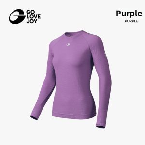 Golovejoy | Quick Drying Warm Long Sleeve T-Shirt Running Skiing