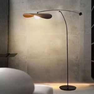Scandinavian Living Room Sofa Floor Lamp Artistic Creative Bedroom Fancy Atmosphere Retro Internet Hot UFO Floor Lamp