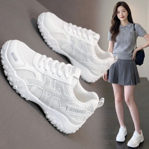 XINLIBU | Breathable Lightweight Soft Bottom White Casual Shoes