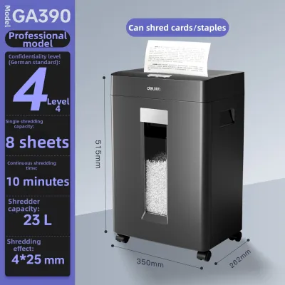 deli | Compact Home Office Commercial Electric Paper Shredder