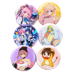 Custom Photo Print Laminated Rectangular Badge
