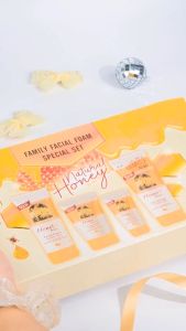 HONEI V BSC เซตโฟมล้างหน้าน้ำผึ้ง FAMILY FACIAL FOAM SPECIAL SET สูตรยอดนิยม อ่อนโยนต่อทุกสภาพผิว