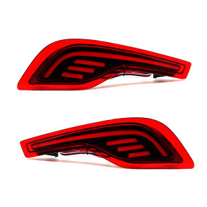 Applicable to 18 CRV Bumper Light Led with Streamer Steering 3 Multi-Function Rear Bumper Taillight Waterproof Restoration