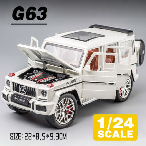 LEO 1:24 BRABUS G65 เสียงและแสงผล 4 ประตูสามารถเปิดได้D iecastรถโลหะผสมรุ่นของเล่นสําหรับเด็กผู้ชายของเล่นสําหรับรถเด็กสําหรับรถเด็กของเล่นราคาถูก