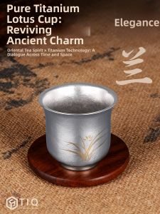 XINLONGTANG | Large Capacity Pure Titanium Insulated Cup