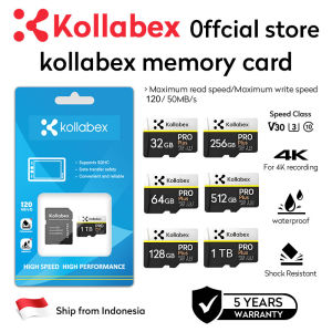Kollabex kartu memori kelas 10 1TB/512GB/256GB 100MB/S Micro SD card mobile phone kartu memori TF kartu TF untuk Dashcam CCTV