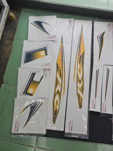 Tem RC Vàng Đen chữ Đỏ 2010 exciter 135 chính hãng