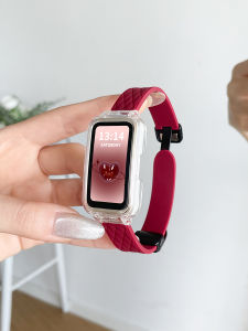 PSNLD Huawei Band7/6 NFC Edition Silicone Sport Bracelet Womens New Model Smart Watchband Summer High-End Sensation