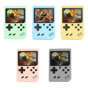 【New Arrival】 Colorful Retro Handheld Game Player 500 Classic Games Portable Entertainment Device