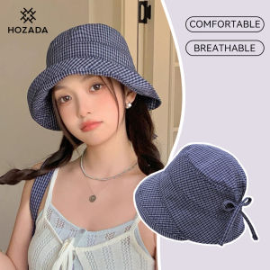 HOZADA Fashion Sun Cap Womens Beach Hat Bucket Hat Fisherman Hat Curlable Edge Sunscreen Hat Casual Sun Hats Portable Sun Protection Cap Sun Screen Hats for Summer Outdoor Travel