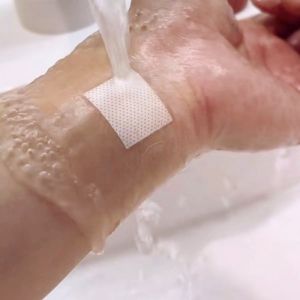 50pcs/set Waterproof Band Aid Transparent Medical Strips for Water Sports Bathing Invisible Hemostasis Wound Plaster