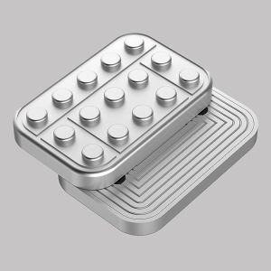 Đồ Chơi Giảm Stress Bằng Kim Loại EDC Dạng Thanh Trượt Từ Tính Khối Xếp Hình Đồ Chơi Xúc Giác Dành Cho Người Lớn Giảm Căng Thẳng Dành Cho Người Bị ADHD Tự Kỷ