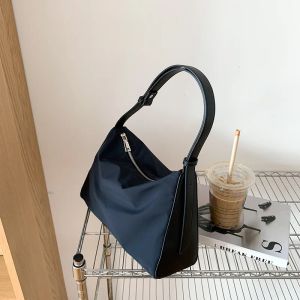Casual Women Shoulder Bag Nylon Crossbody Bags Under Arm Bag Versatile Female Purse Bags