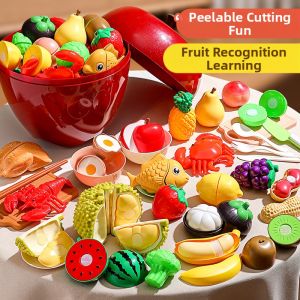 YUERBAO | Girls Cutting Fruit and Vegetable Toy Set 3-9 Years Old