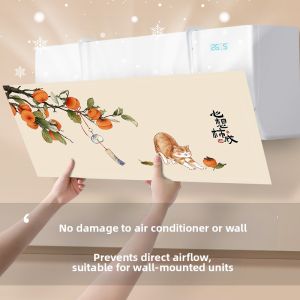 Airflow Deflector for Air Conditioner Universal No-Installation
