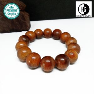 gelang kayu Agathis 16mm asli dan original h211