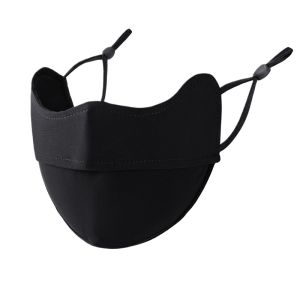 Women Summer Ice Silk Sunscreen Face Mask UV Protection Breathable Anti Rubbing Makeup Eye Corner Cover Lightweight Outdoor