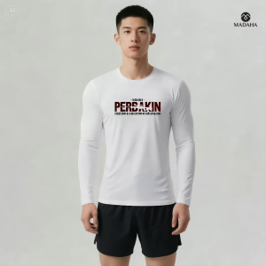 Madaha Kaos Baju Lengan Panjang Dry fit Jersey Olahraga Perbakin Every Shot