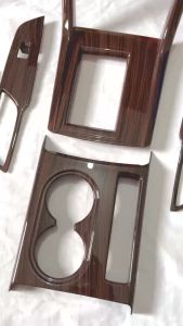 Ốp Nội Thất Vân Gỗ Xe Mitsubishi Xpander 2023 Mẫu Phanh Điện Tử Phanh Cơ Cao Cấp Có Sẵn Keo Dán 3M