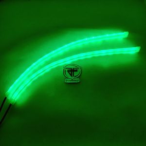 Lampu Alis Slim Fleksibel Remote 30cm 45cm dan 60cm  RGB DRL Remote