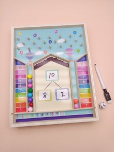 Kindergarten Big Class Mathematical Area Teaching Aids Digit Decomposition And Composition Toys for Connecting Primary And Secondary Education