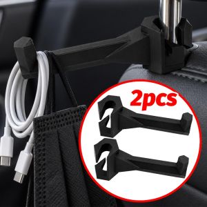 Ghế Xe Hơi lưu trữ Organizer xoay tựa đầu ô tô Rod Hook cho túi xách đựng thực phẩm ô PLA khung ô tô nội thất móc áo
