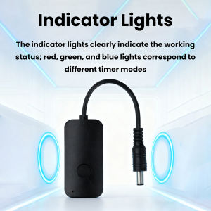 DC 9-12V Intelligent Router Automatic Restart Line Timed 24/48/72 Hours With Three Levels Of Adjustment WiFi Reset Router