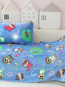 ผ้าห่ม ผ้าห่มสีเขียวลายการ์ตูน ผืนใหญ่5ฟุต #พร้อมส่งจากประเทศไทย