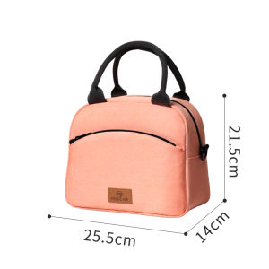 New Fashion Large Capacity Portable Thickened Aluminum Foil Lunch Bag Insulated Food Preservation Bag for Office Workers And Students