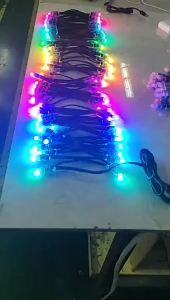 50pcs DC12V IP68 WS2811 LED Pixel Nodes 22AWG WS2811IC String Light Smart Pixel Module Advertising Wedding Holiday Decoration