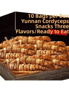 Spicy Crispy Insect Ginseng Snack